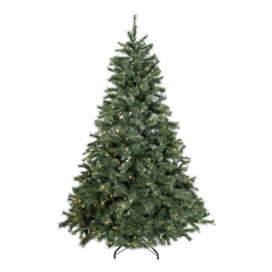 Excellent Trees ® elverum frosted 210 cm kerstboom met verlichting met mobiele