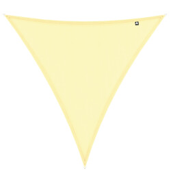 Kopu ® schaduwdoek driehoek 3x3x3 mtr waterdicht 230 grams creme
