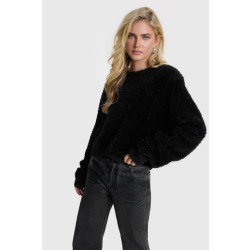 Alix The Label 2411861024 ladies knitted pullover with studs