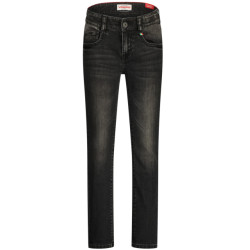 Vingino Jongens jeans anzio skinny fit black vintage