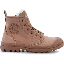 Palladium Pampa hi zip 95982-254 nude brown 5507