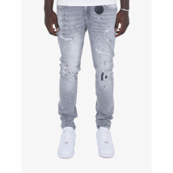 Amicci Heren jeans trivosa regular fit denim light grey jean