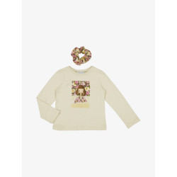 Mayoral Meisjes shirt longsleeve chickpea