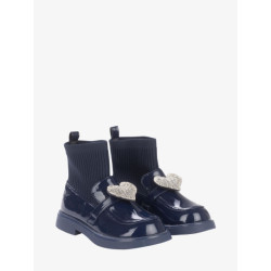 ADee Meisjes laarzen mary jane bts sock wellie dark navy