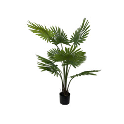 Present Time kunstplant fan palm tree -