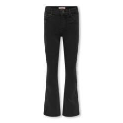 Only Kogmila-iris flared dnm black denim