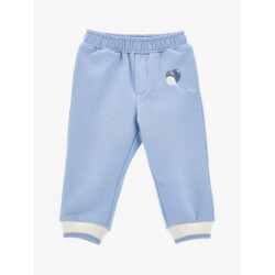 Monnalisa Jongens joggingbroek celeste panna