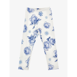 Monnalisa Meisjes legging frozen panna blu