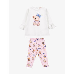 Monnalisa Meisjes set legging teddy