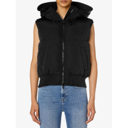 Diesel Dames bodywarmer w-peyt-ssl-new-p1 zwart