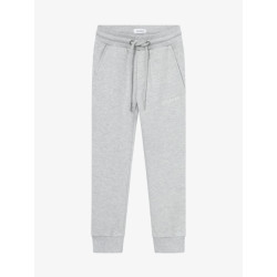 Les Deux Jongens joggingbroek dexter snow melange