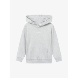 Les Deux Jongens hoodie dexter snow melange