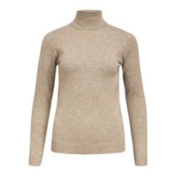 Object objthess l/s rollneck knit pullover 23033228 desert