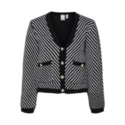 Y.A.S yascharla ls sequin knit cardigan 26034757 black