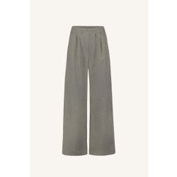 By-Bar Amsterdam benji stripe pants 24518032 825 grey melee