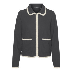 Vero Moda vmfida ls cardigan jrs ga 10320158 asphalt