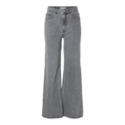 Selected Femme slfalice hw wid long eloise gre jea 16094543 light grey denim