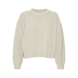 Vero Moda vmluella ls o-neck pullover boo 10310827 birch