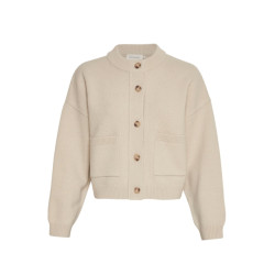 Moss Copenhagen carina cardigan 18472 oatmeal