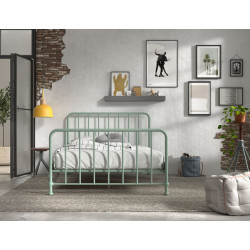 Lucevi bronxx bed 140x200cm olive green