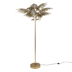 Clayre & Eef Vloerlamp palm Ø 100x193 cm ijzer staande lamp