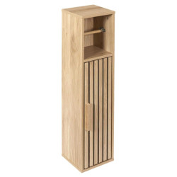 Home Deco Factory Toiletrolhouder/reserverolhouder klaus staand hout -