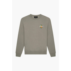 Quotrell Mineola crewneck olijf