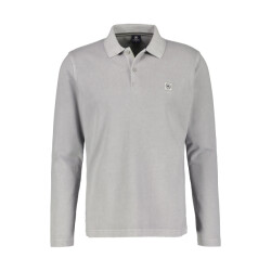 Lerros Heren polo 24o4243 258 platinum grey