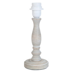 Clayre & Eef Lampenvoet Ø 16x28 cm hout rond lampvoet