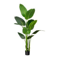 Kopu ® kunstplant strelitzia nicolai 160 cm paradijsvogelplant 10 blad