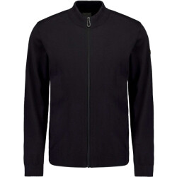 No Excess Cardigan 2 coloured melange black
