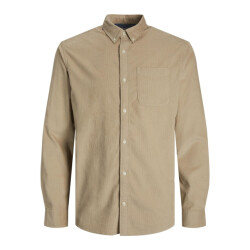 Jack & Jones Jjeclassic cord shirt ls sn zand