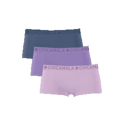 Muchachomalo Girls 3-pack combi boxer shorts solid