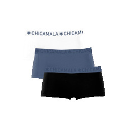 Muchachomalo Girls 3-pack combi boxer shorts solid