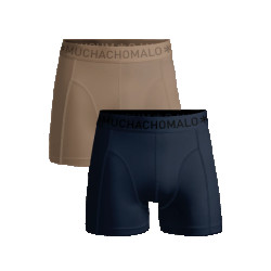 Muchachomalo Men 2-pack boxer shorts solid