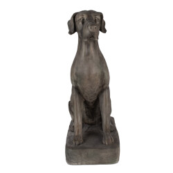 Clayre & Eef Beeld hond 73 cm keramisch materiaal