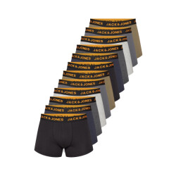 Jack & Jones Heren boxershorts trunks jacsolid 12-pack multi color