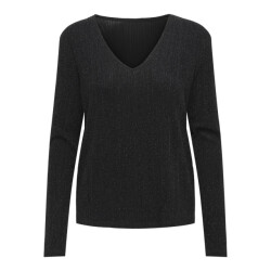 Only Onlcarol ls 2-way glitter mix top -