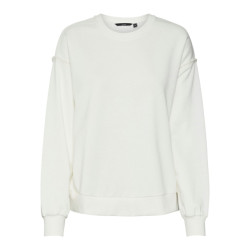 Vero Moda Vmdaisy pearl sweat jrs boo ga ecru