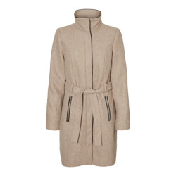 Only Lva bonded sherpa coat zand