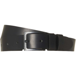 No Excess Belt leather buckle black