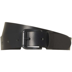 No Excess Belt leather buckle black