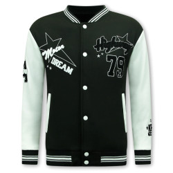 Enos Varsity vest baseball jas