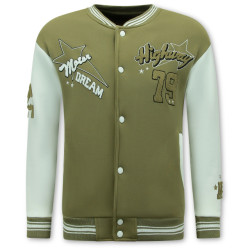 Enos Baseball jacket college jas