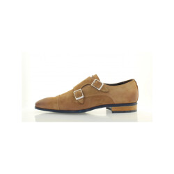 Giorgio 96416 suede gespschoen met rubber zool