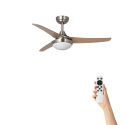 Ventiluxe Plafondventilator katja met verlichting Ø107cm 6 snelheden- afstandsbediening -