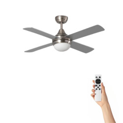Ventiluxe Plafondventilator armin met verlichting Ø132cm 6 snelheden- afstandsbediening -