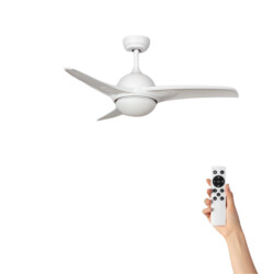 Ventiluxe Plafondventilator frits met verlichting Ø107cm 6 snelheden- afstandsbediening -