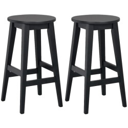 Rowico Home Austin houten barkruk 65 cm set van 2
