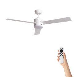 Cool Breeze Plafondventilator emil met verlichting Ø132cm 6 snelheden afstandsbediening -